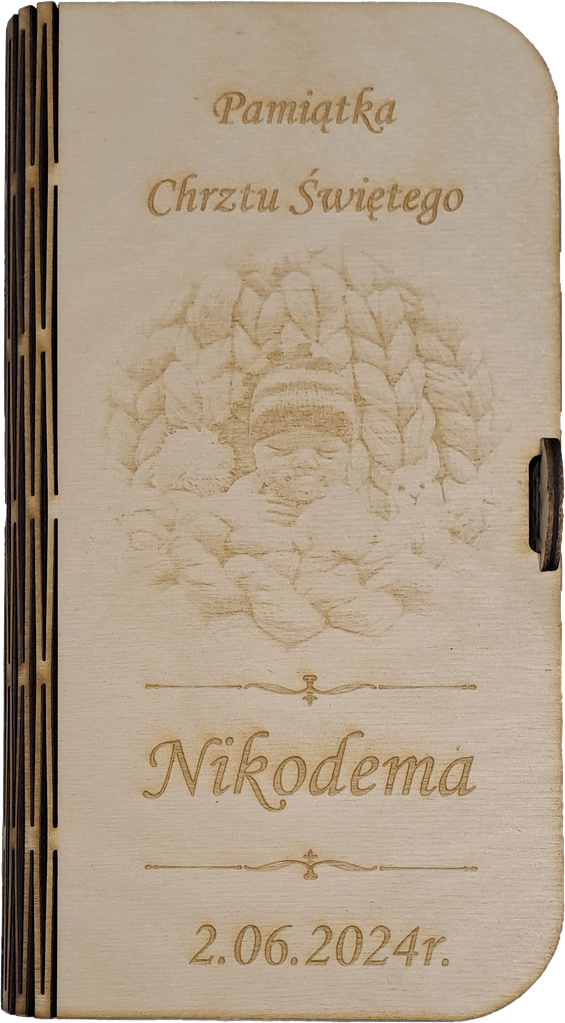 Pudełko na pieniądze wnętrze